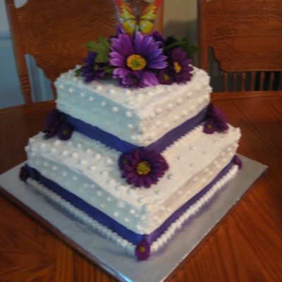 Purple Flower Bridal Shower