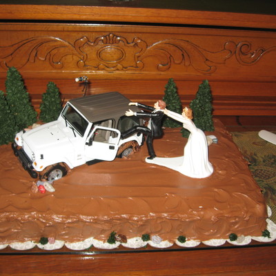 Jeep Groom's Cake