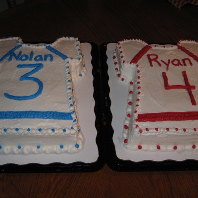 Baseball Jerzees For Twin Boys