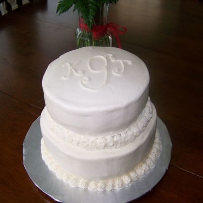 My First Wedding Cake!