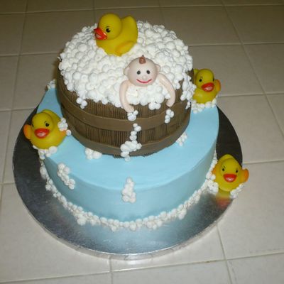 Baby Shower Tub And Ducks