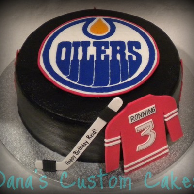 Oilers & Team Canada Puck