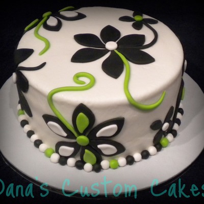 Lime & Black Birthday