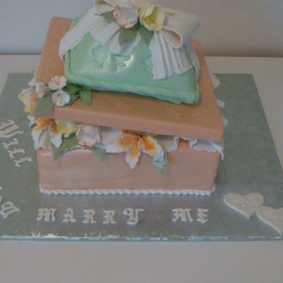 Engagement Cake