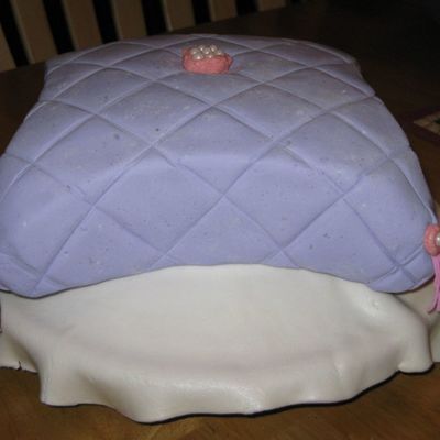 Emma's Princess Pillow Cake