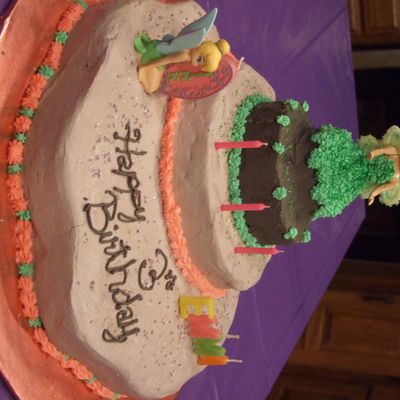 Tinkerbell Birthday Cake
