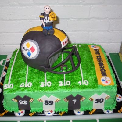 Steelers Birthday Cake