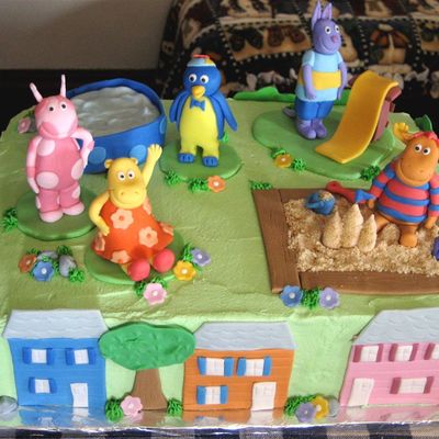 Backyardigans Birthday Cake