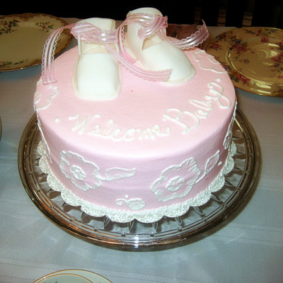 Brushed Embroidery In Pink
