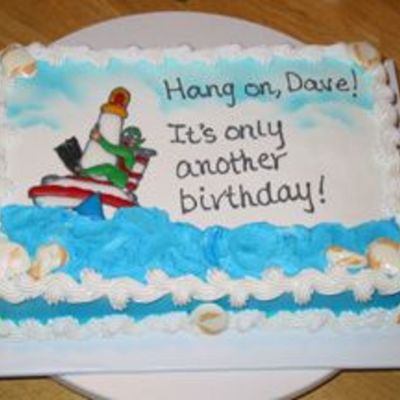 Scuba Diver Cake
