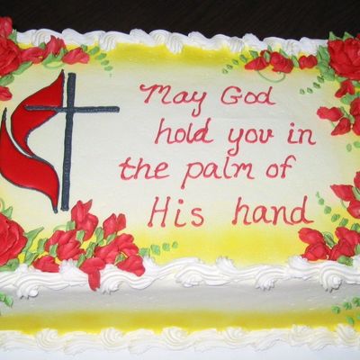 Pastor Retirement Cake