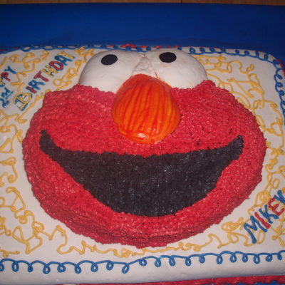 Elmo Cake