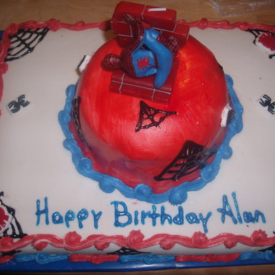 Spiderman Cake