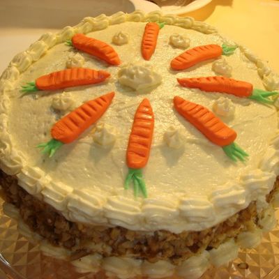 Carrot Walnut Cake