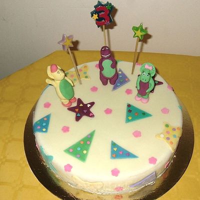 Barney And Friends Cake