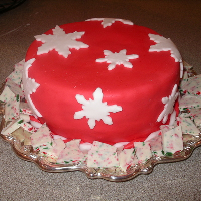 Snowflakes In Fondant