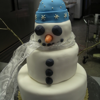 3 Tiered Snowman
