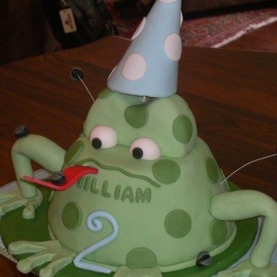 Frog With Birthday Hat