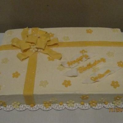 Gift Box Cake