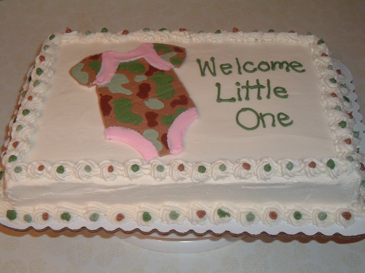 Camo Onesie For Baby Girl