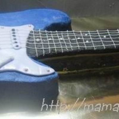 Fender Stratocaster Cake