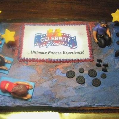 Gym Cake For Fitness Centre