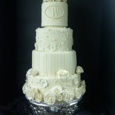 Ivory Wedding Cake
