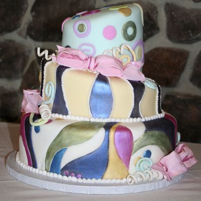 1St Topsy Turvy Cake