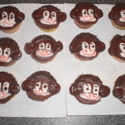 Monkey Cupcakes