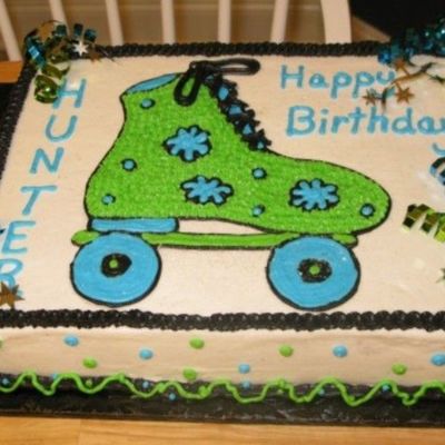 Roller Skate Cake