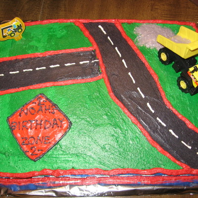 Tonka Truck Cake