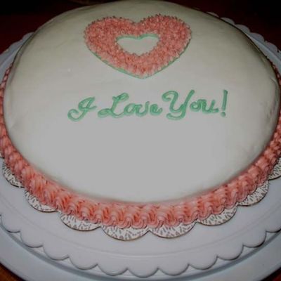 First Cake Ever Decorated