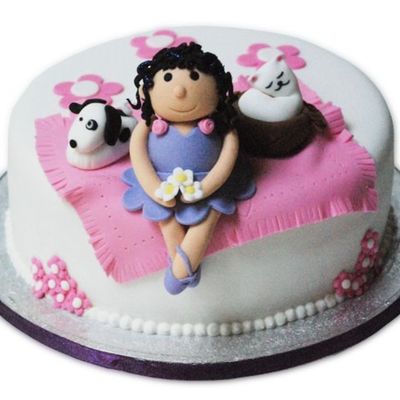 Fairy, Ballerina And Dog