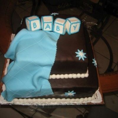 Baby Shower (Brown And Blue)