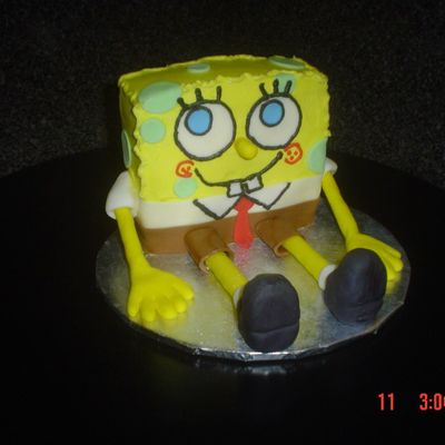 Spongebob Practice Cake