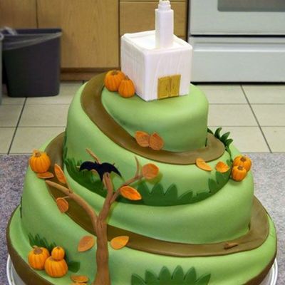 Fall Wedding Cake