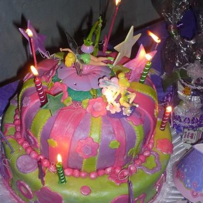 Tinkerbell Cake