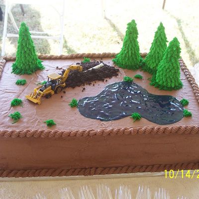 Chocolate Groom's Cake