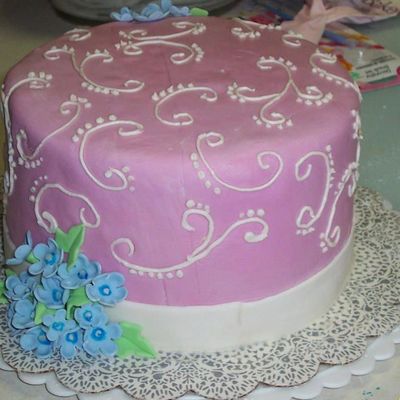 Pink Fondant