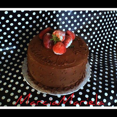 My Chocolate Graduation Cake