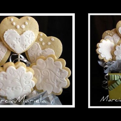 Bridal Shower Cookie Bouquet