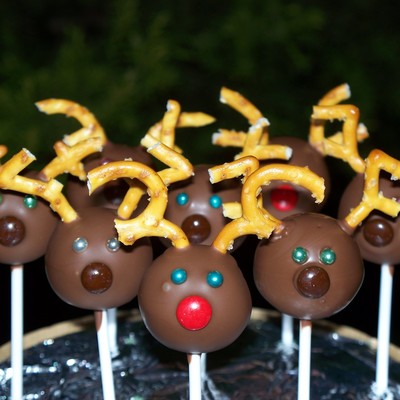 Reindeer Cake Pops