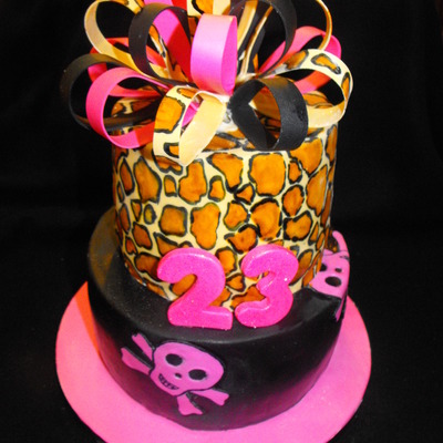 Leopard Print & Skulls