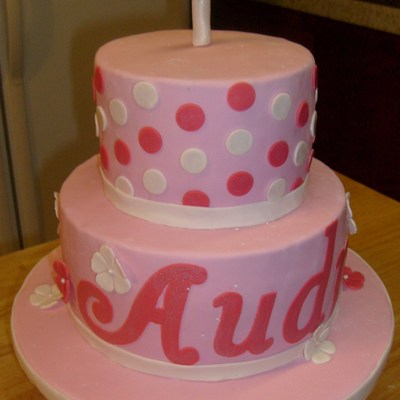 Pink And White Polka Dots