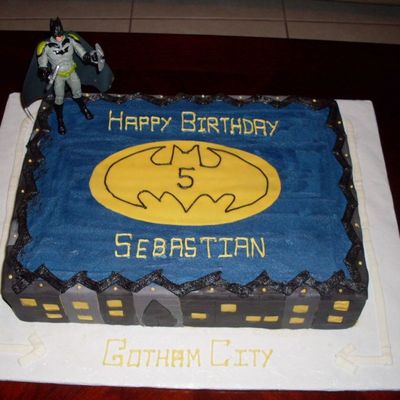 Batman Birthday Cake