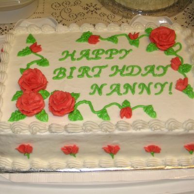 Grandma's Birthday Cake