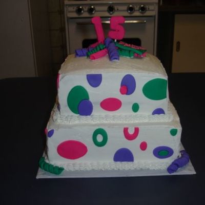 Modern Circle Cake