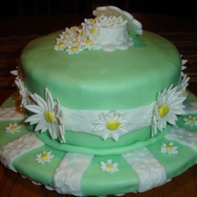 Wilton Fondant Course Final Cake