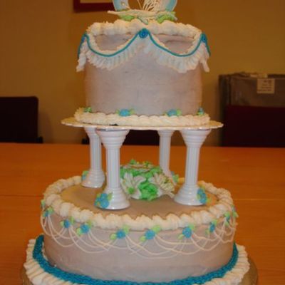 Wilton Course 3 Final Cake