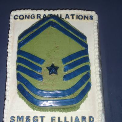 Senior Msgt. Cake